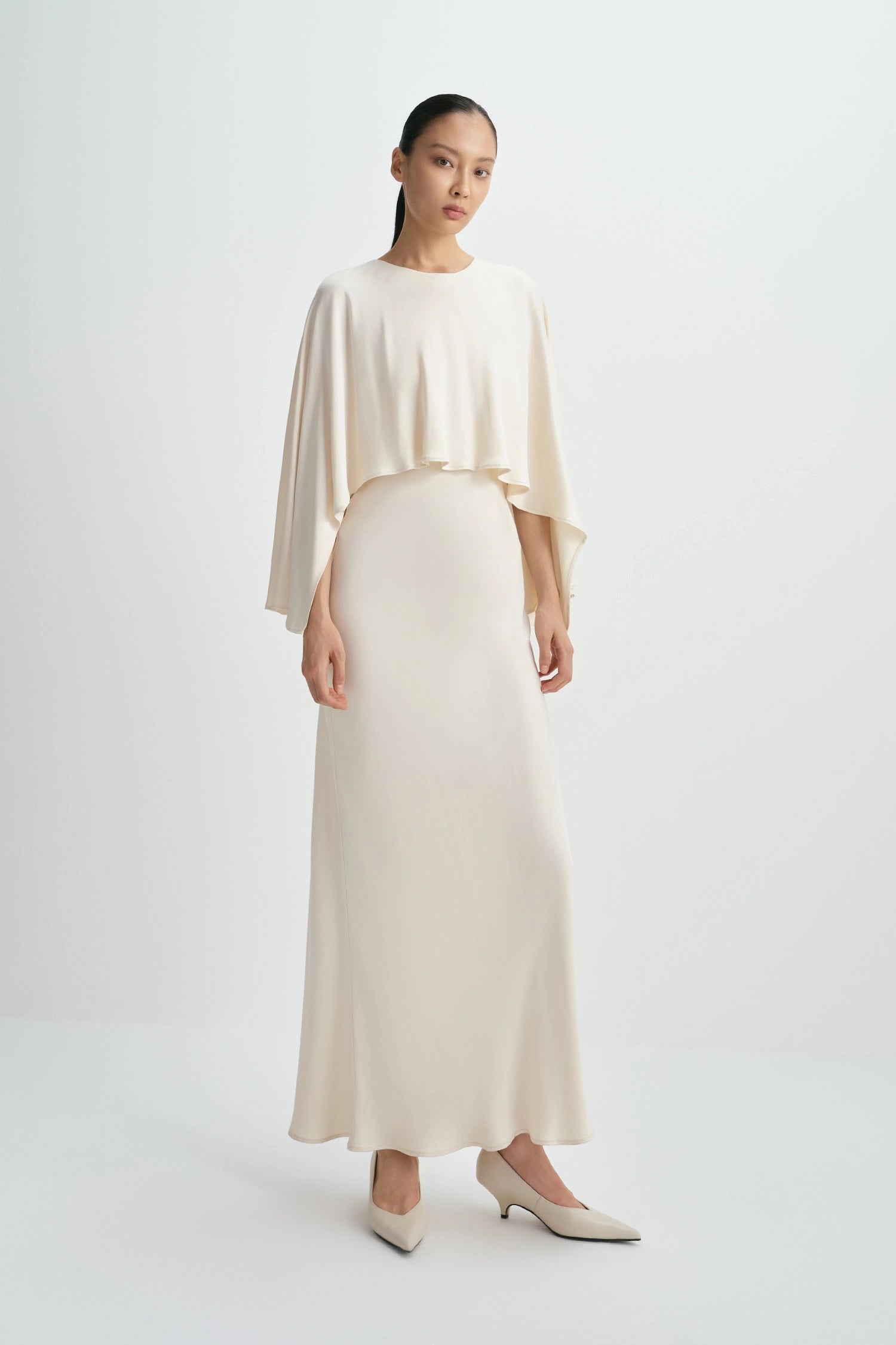 Rue Sophie Jewell Caped Top Dress