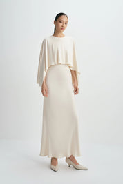 Rue Sophie Jewell Caped Top Dress