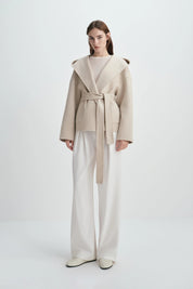 Rue Sophie Lyndi Wool Hoody Coat