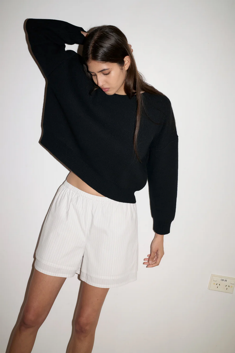 Deiji Studios Pacific Stripe Layered Short