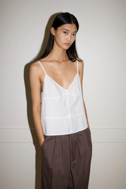 Deiji Studios White Seam Top