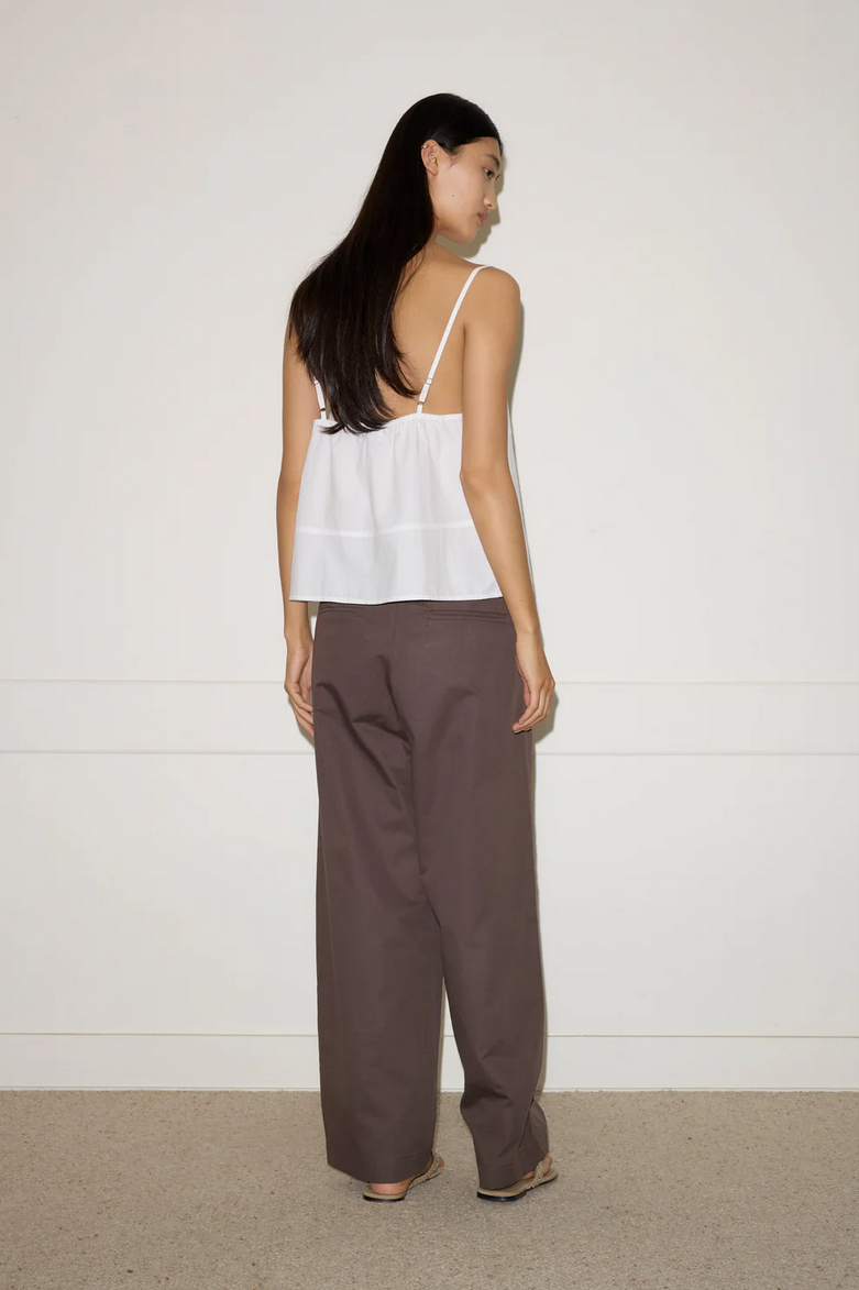 Deiji Studios White Seam Top