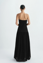 Rue Sophie Black Calima Maxi Dress