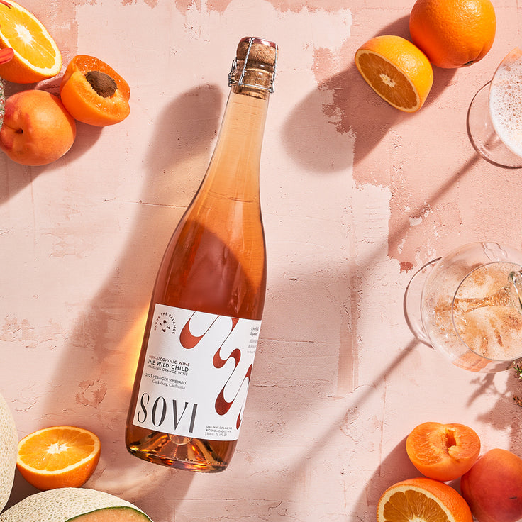 Sovi Wine Co. The Wild Child | Sparkling Orange NA Wine