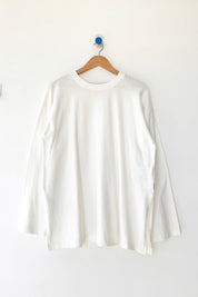 Le Bon Shoppe White Sunday Long Sleeve Tee