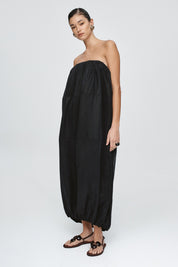 Marle Black Cocoon Terrance Dress