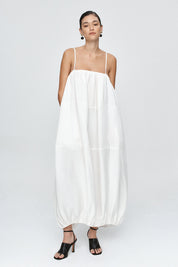 Marle White Cocoon Terrance Dress