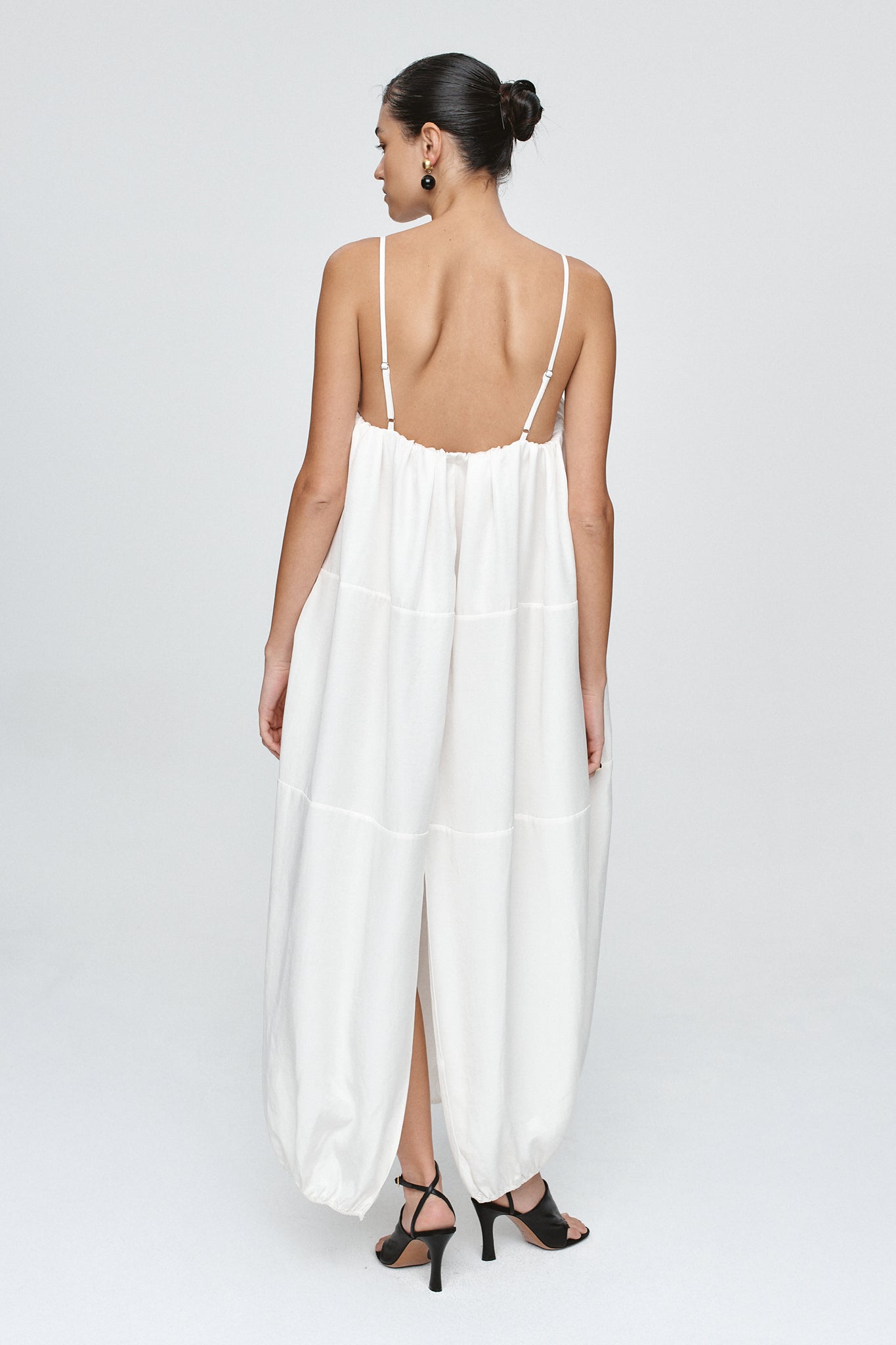 Marle White Cocoon Terrance Dress