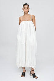 Marle White Cocoon Terrance Dress