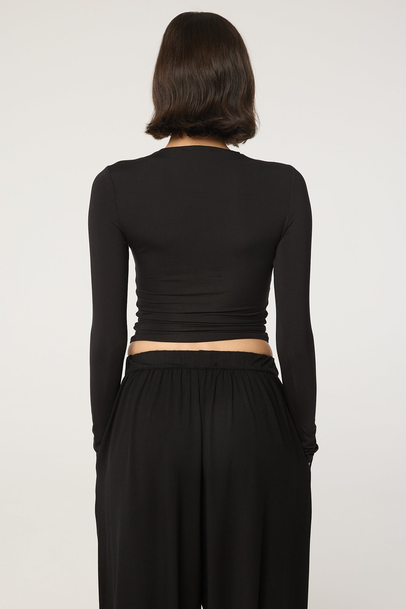 The Line by K Black Demi Top