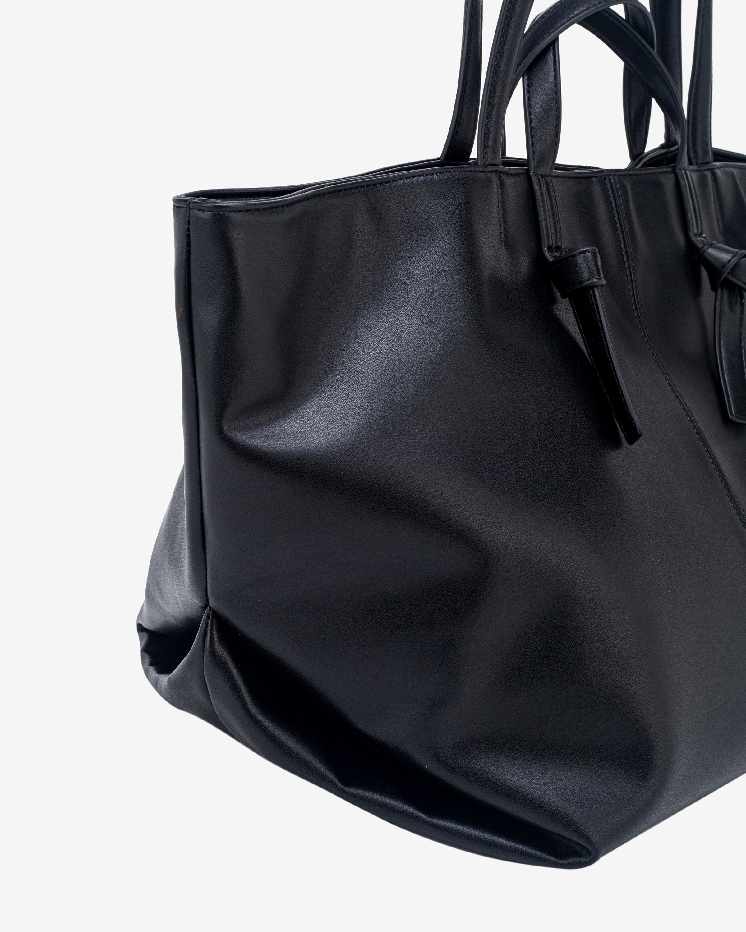 Towny Soft Structure Bag - Black