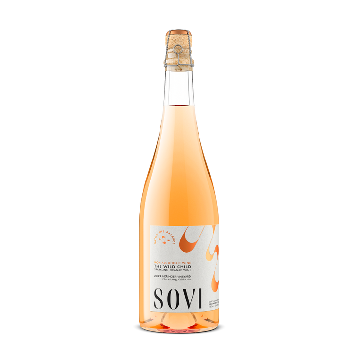 Sovi Wine Co. The Wild Child | Sparkling Orange NA Wine