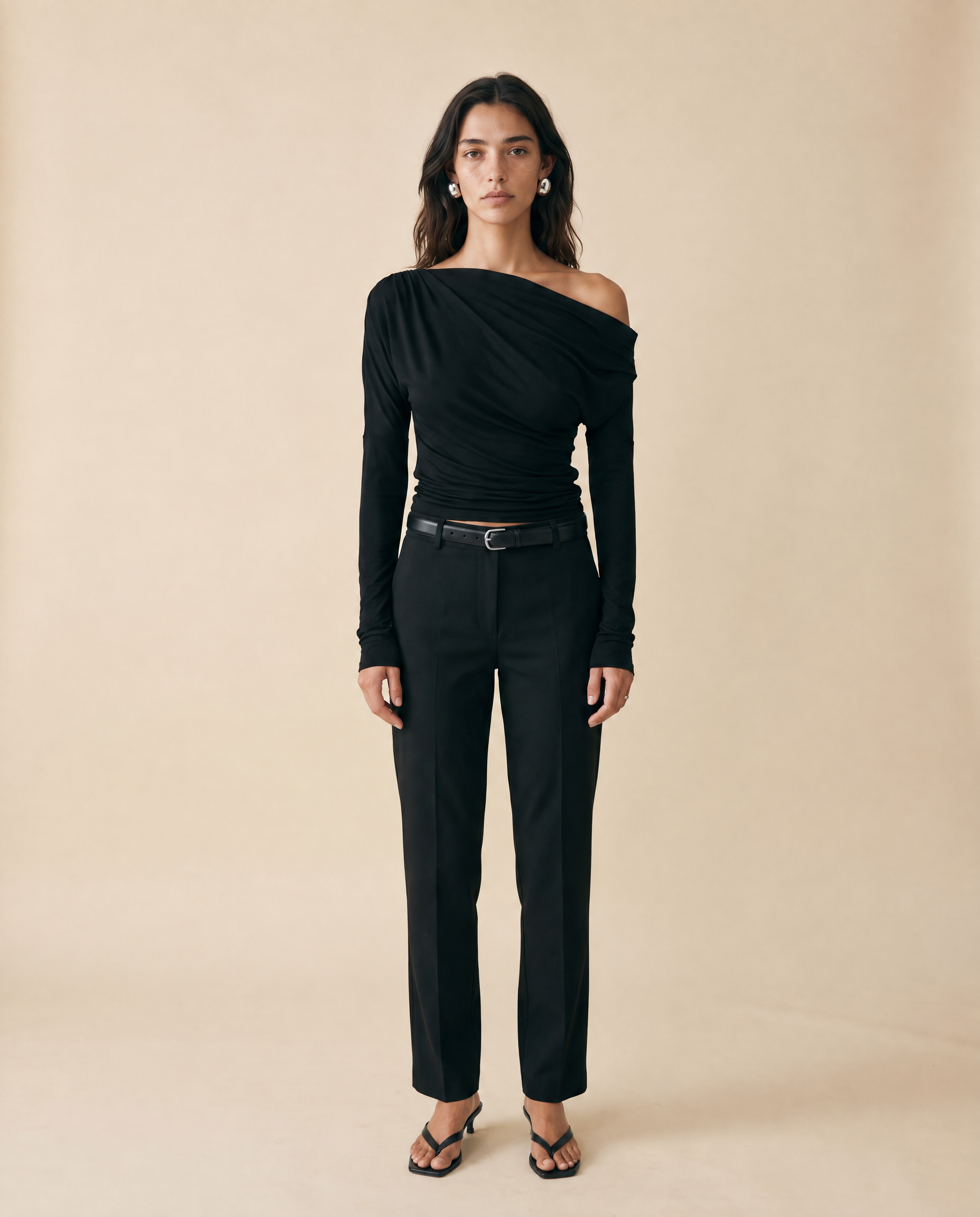 The Line by K Off the Shoulder Jana Top