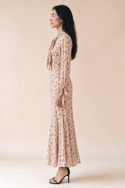 Vintage 1930's Silk Bias Cut Gown
