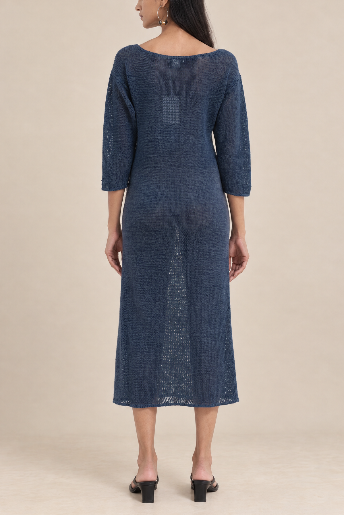 Vintage Magnin x CK Linen Hand Loomed Dress