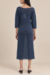 Vintage Magnin x CK Linen Hand Loomed Dress