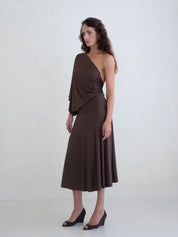 Belle Anna Brown Arden Dress