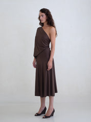 Belle Anna Brown Arden Dress