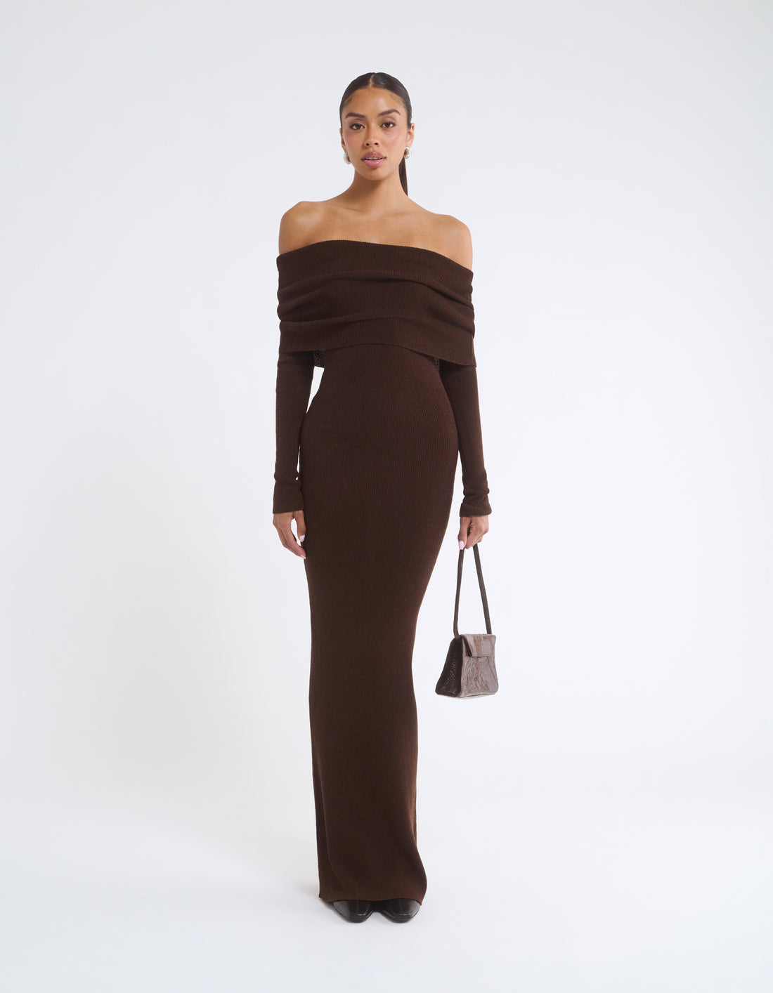 Espresso Winona Maxi Dress – Dear Society