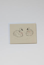Sumner Lane Swan Greeting Card