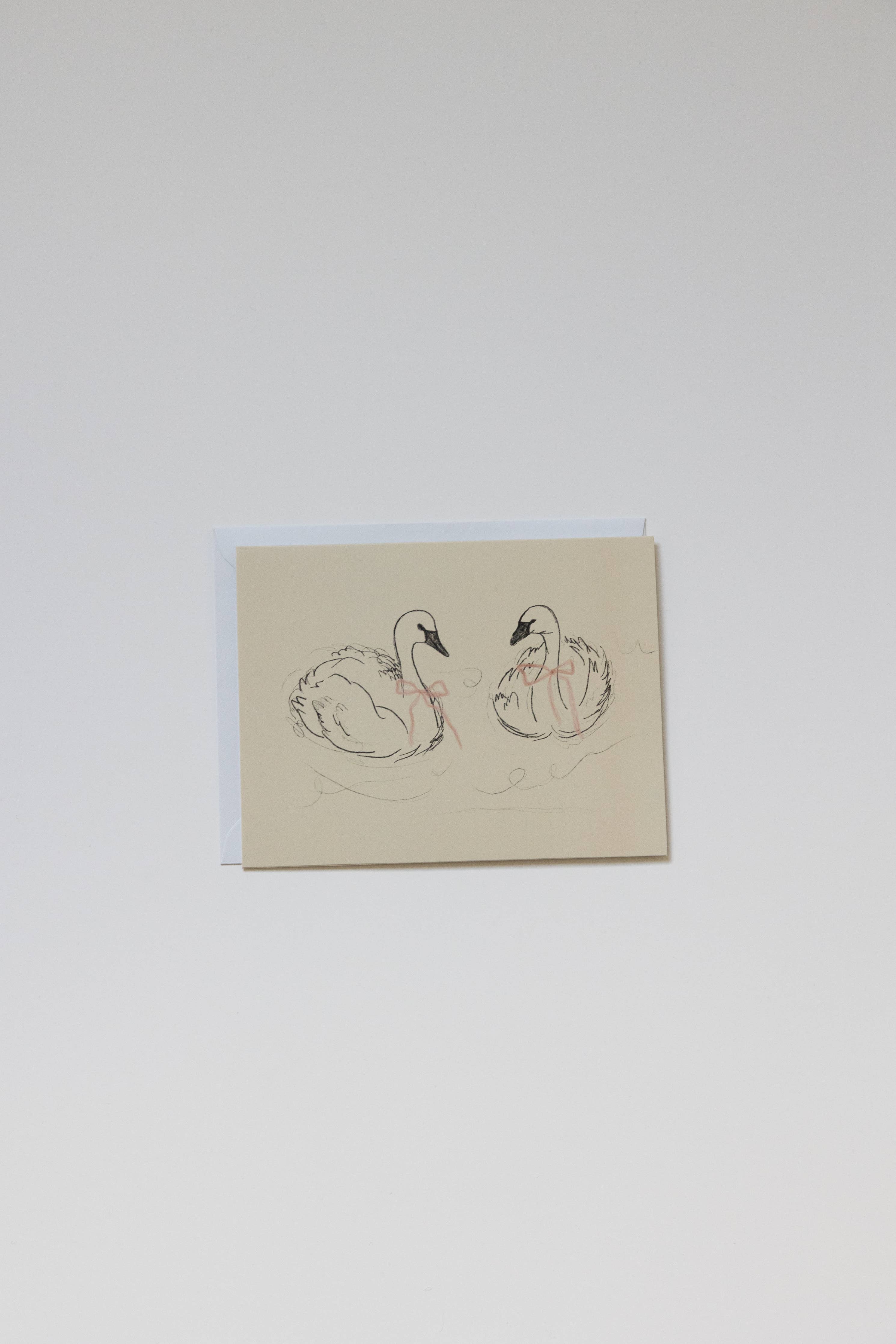 Sumner Lane Swan Greeting Card