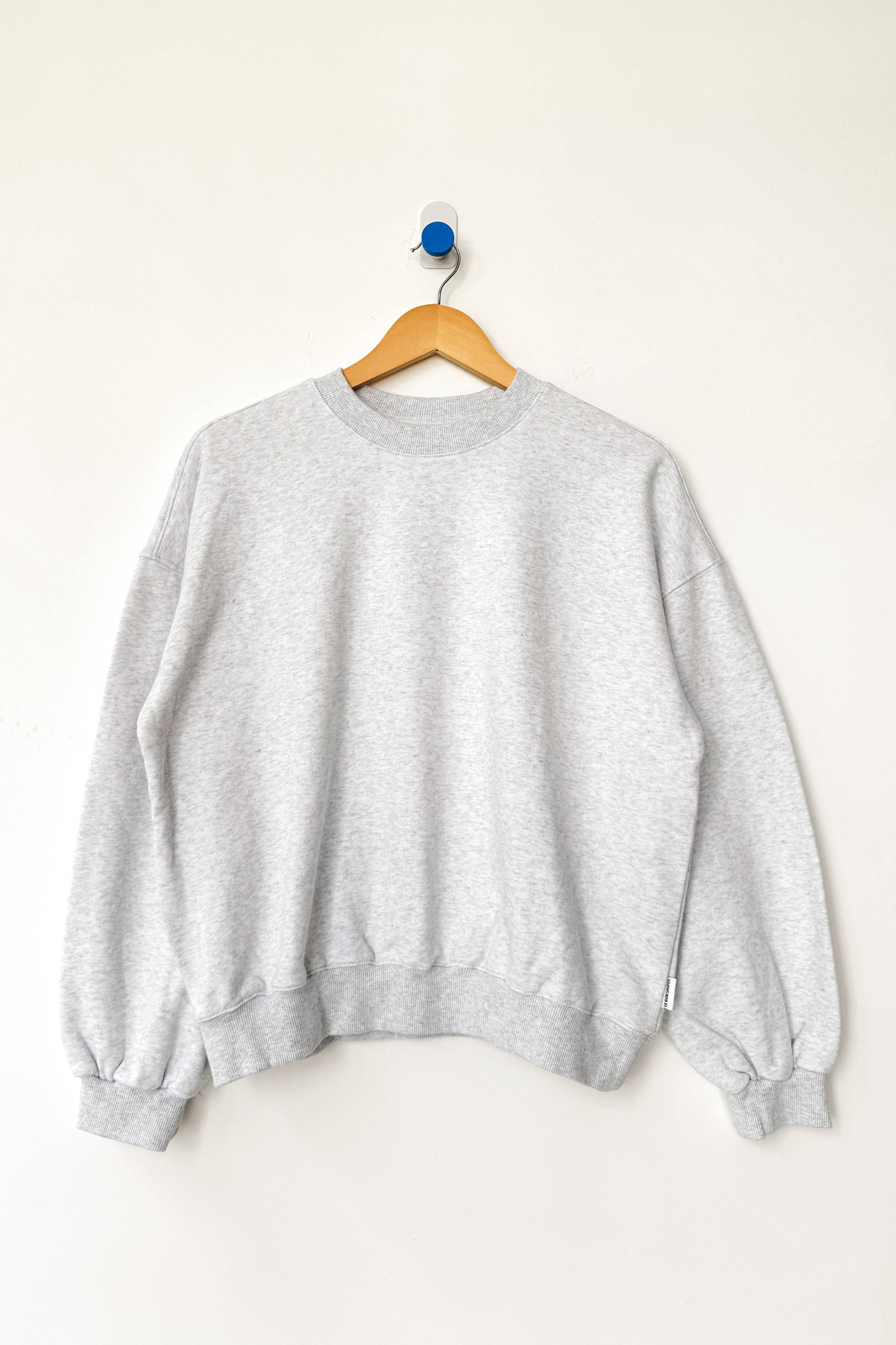 Le Bon Shoppe Core Sweatshirt in Icy Grey