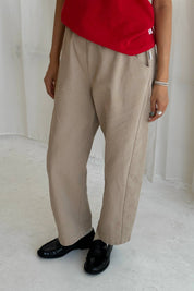 Le Bon Shoppe Taupe Arc Pants