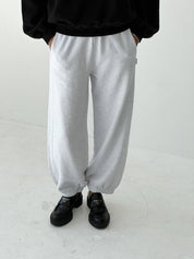 Le Bon Shoppe Balloon Pants in Icy Grey