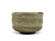 Oyu Yellow Glaze Japanese Matcha Bowl