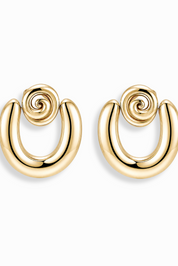 Gold Sabine Statement Earrings