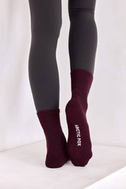 Plum Bamboo Everyday Socks