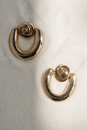 Gold Sabine Statement Earrings