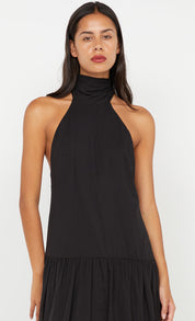 Bec + Bridge Black Lina High Neck Dress