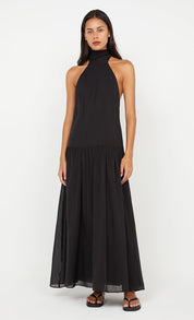 Bec + Bridge Black Lina High Neck Dress