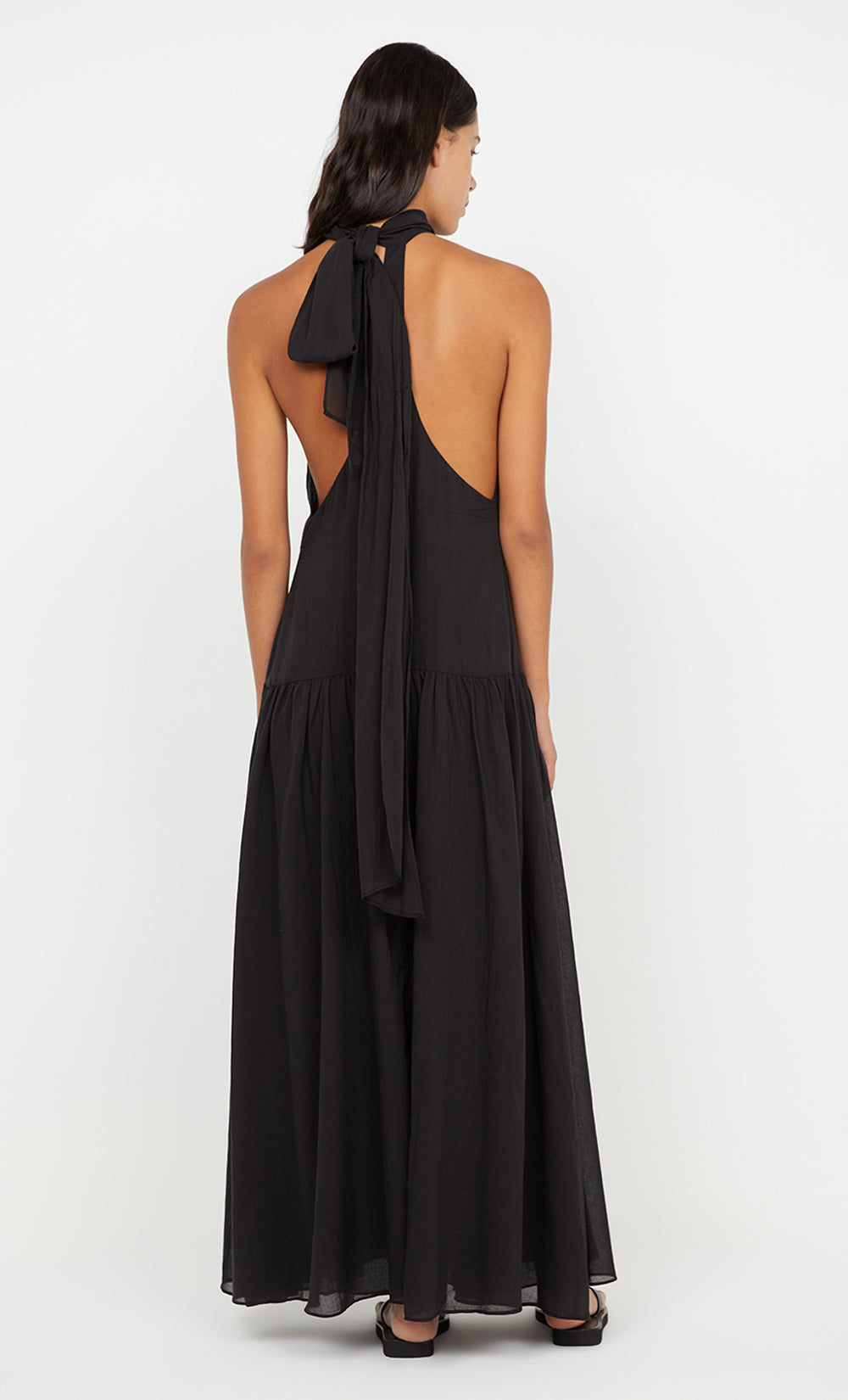 Bec + Bridge Black Lina High Neck Dress