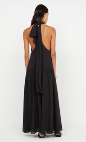 Bec + Bridge Black Lina High Neck Dress