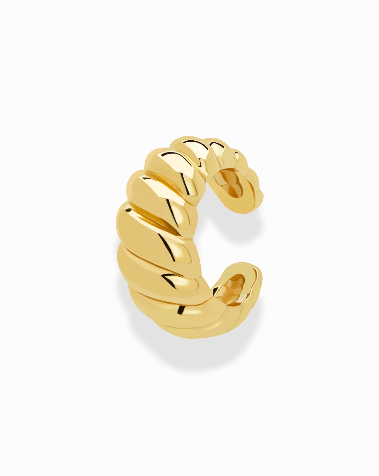 Mod + Jo Gold Carter Croissant Ear Cuff