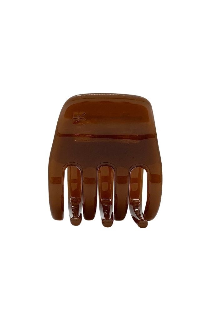 Espresso Small Hair Claw Clip