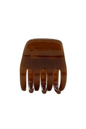 Espresso Small Hair Claw Clip