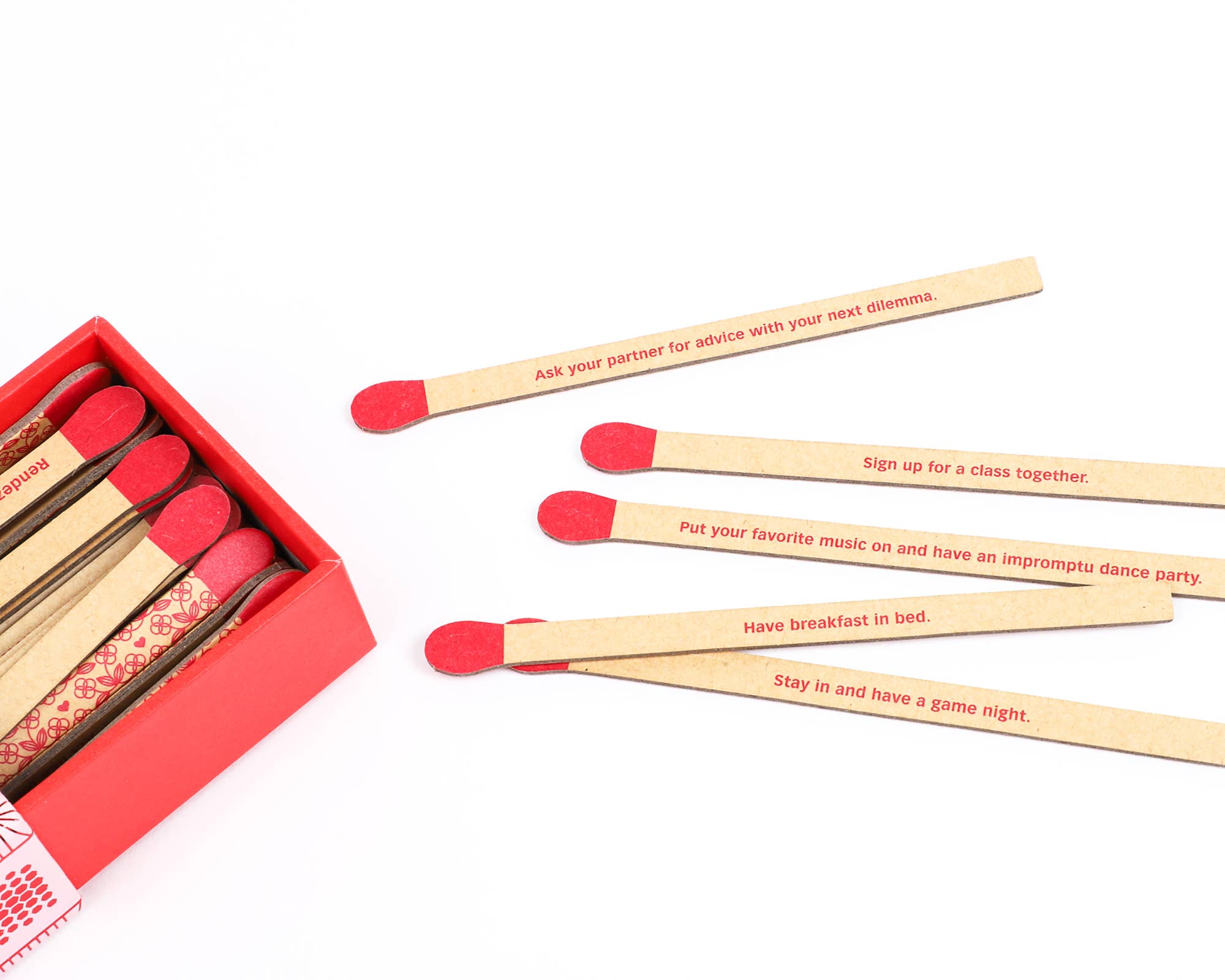 Spark Romance: 50 Ways To Deepen Your Connection Matchsticks
