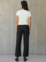 White Elaina Babydoll Tee