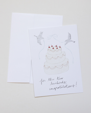 Sumner Lane Wedding Cake Greeting Card