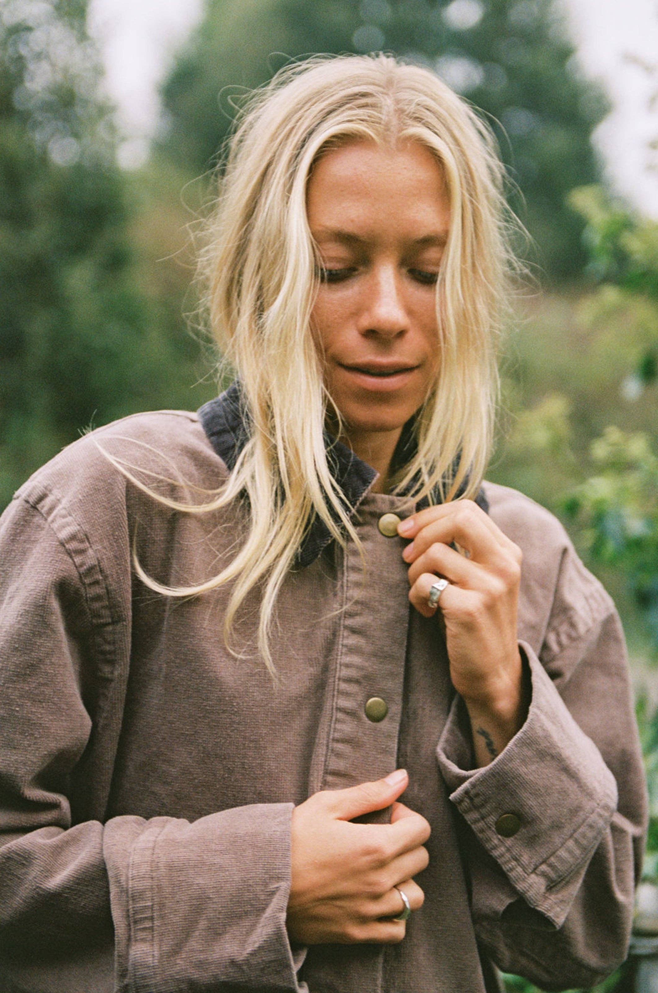 Brown Ellis Cord Jacket