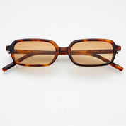 FREYRS Eyewear Miki Rectangular Sunglasses - Tortoise / Brown