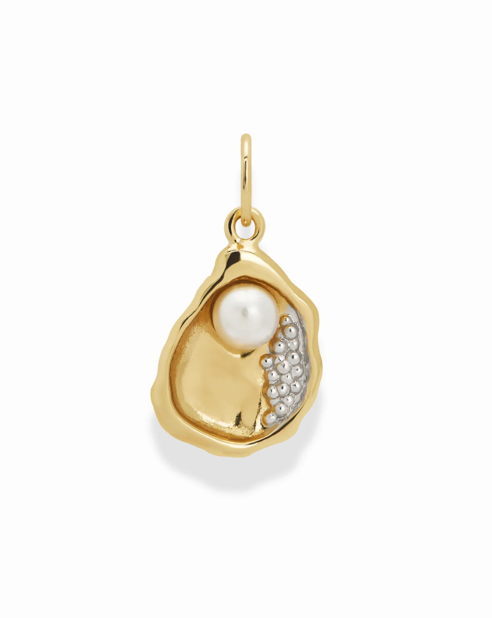 Delta Gold Oyster Charm