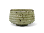 Kohiki Green Speckled Japanese Matcha Bowl