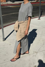 Le Bon Shoppe Heather Grey Her Dress