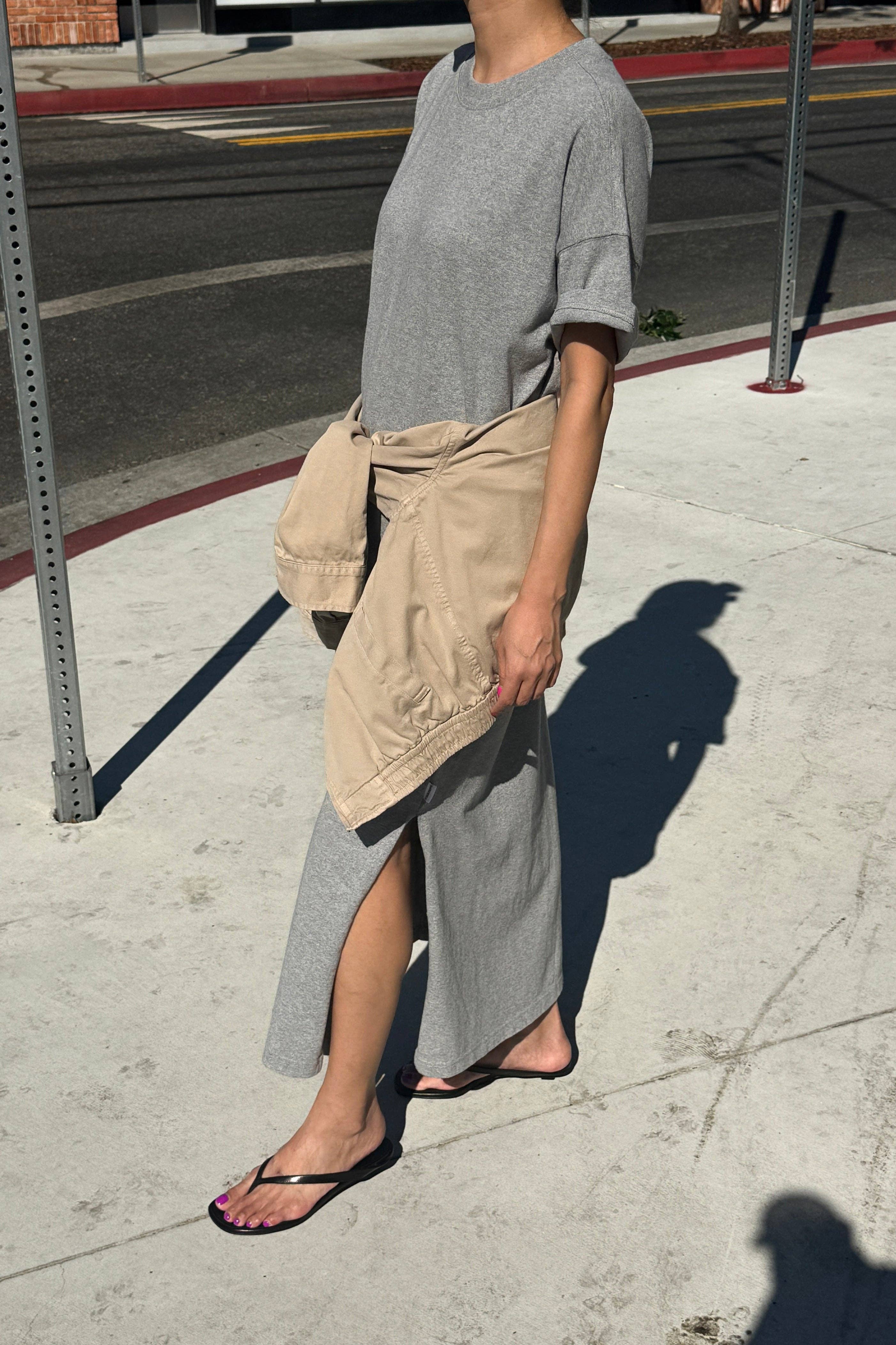 Le Bon Shoppe Heather Grey Her Dress