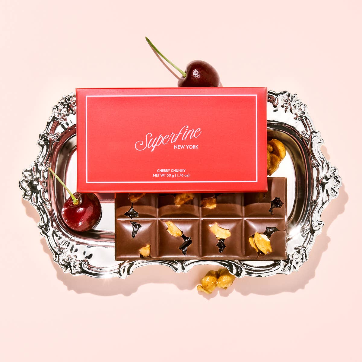 Cherry Chunky Chocolate Bar - Superfine