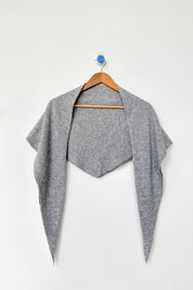 Le Bon Shoppe Grey Cashmere Shawl